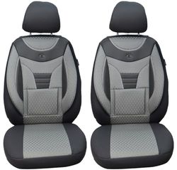 Fundas de Asiento compatibles con Ford C-MAX, Conductor y Pasajero a Partir de 2010, número de Color: 908