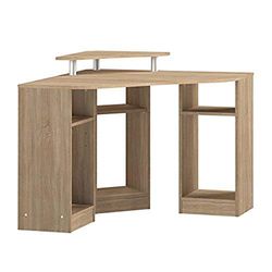 Symbiosis Corner, mesa de canto de carvalho natural 94 x 94 x 83,4 cm