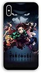 Cokitec Manga Demon Slayer Case for iPhone X/XS Black