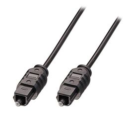 Lindy 35210 - Cabo ótico digital Toslink, 0,5 m, preto