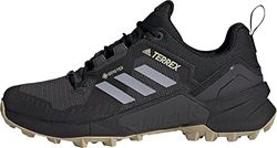 adidas Zapatilla Terrex Swift R3 GTX W, Stivali da Escursionismo Donna, CBLACK/HALSIL/DGSOGR, 36 EU