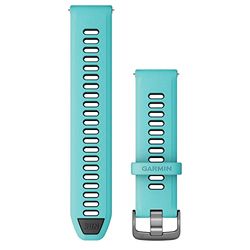 Garmin Forerunner 265, Quick Release horlogeband, Siliconen, 22mm, Aqua