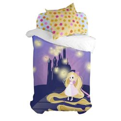 HappyFriday Juego de Funda nórdica Mr Fox Long Braid Multicolor Cama de 80 2 Piezas
