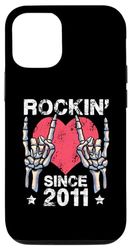 Custodia per iPhone 13 Rockin Since 2011 Rock&Roll Compleanno Retro Rock And Roll