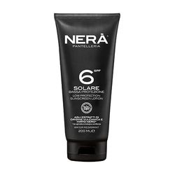 NERA SPF 6 Sunscreen Body Lotion – Lightweight & Hydrating, Low-Protection UVA/UVB Formula with Black Myrtle & Volcanic Stone Extracts, Water-Resistant, Antioxidant-Rich & Paraben-Free, 200ml