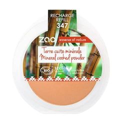 ZAO - Terre Cuite Minérale 347 Eclat Naturel - RECHARGE - Bio naturel vegan