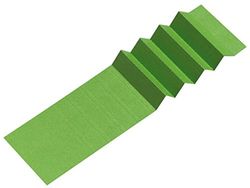 Jalema 2584750000 labelstroken voor alzicht zichtruiten, 65 mm groen, verpakking 325 stuks