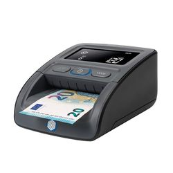 Safescan 155-S - Détecteur automatique de faux billets qui vérifie les billets dans quatre positions avec une précision de 100 % - Pour plusieurs devises, 112-0668