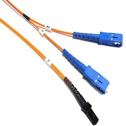 Cablematic - Cavo in fibra ottica per MTRJ SC duplex multimodale 62.5/125 2 m