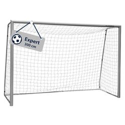 Hudora Bolsa de futebol especialista - grande baliza de futebol para crianças e adultos - baliza de futebol resistente à água e estável com rede densa