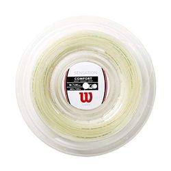 Wilson Sensation 16 200M Reel, Manico da Racchetta Unisex – Adulto, Naturale, 200 m