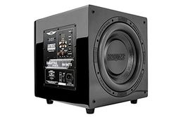 EARTHQUAKE Sound MiniMe DSP P-10 - Subwoofer Alimentado de 10 Pulgadas con Control DSP y tecnología de radiador pasivo Slaps