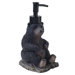 Avanti Black Bear Lodge Accessoires de Salle de Bain, Multicolore, Lotion Pump