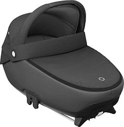 Maxi-Cosi Jade Carrycot Safe Carrycot with ISOFIX Installation in the Car, Comfortable Pram Attachment, Suitable from Birth to Approximately 6 Months (Max 9kg or 40cm to 70cm), Essential Black