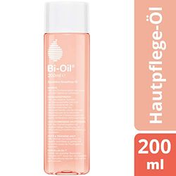 Bi-Oil® com vitamina A, óleo especial para os cuidados da pele ajuda a aliviar as estrias e cicatrizes Ajuda na pele seca e com um tom desigual de pele, 200 ml