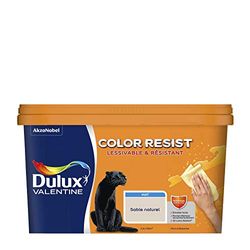 Dulux Valentine 5351564 Afwasbare en bestendige verf voor muren en houten gereedschappen. mat 2.5L Sable Naturel