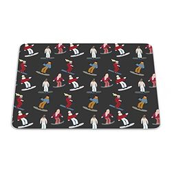 Questo Casa, Rectangle Digital Printed Mouse Pad, Non-Slip Base, for Office and Home, Size: 22 x 18 cm