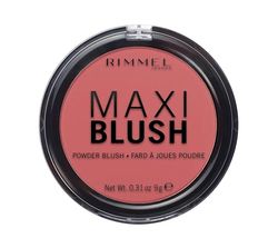 Rimmel London Fard in Polvere Maxi Blush, Powder Blush Rosa a Lunga Durata, Formato Maxi, 003 Wild Card, 9 g