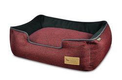 P.L.A.Y. (Pet Lifestyle And You)-Panier ‘Lounge Bed’, Moderne, Ergonomique et Écologique, Dehoussable, Lavable au Lave-Linge, Qualité Supérieur, 4 Tailles