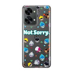 ERT GROUP mobiel telefoonhoesje voor Oneplus NORD 2T 5G origineel en officieel erkend Disney patroon Disney Villains 005 optimaal aangepast aan de vorm van de mobiele telefoon, gedeeltelijk bedrukt