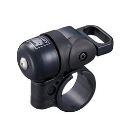 CatEye Oh-1500 Nido Bell Zwarte Fietsbel Fietsbel met Luid Helder Geluid, Road en Mountainbike Bell Volwassenen Kinderen