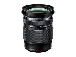 Olympus Alvo M.Zuiko Digital ED 12-200 mm F3.5-6,3, Zoom padrão, adequado para todas as câmaras MFT (modelos Olympus OM-D e Pen, série G da Panasonic), preto