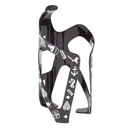 Cinelli Harry's Mike Giant Carbon-Portabotellas, Ciclismo, Negro