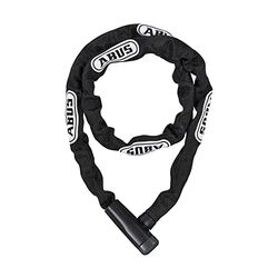 ABUS Cadeado de corrente Steel-O-Chain 5805K - Cadeado de aço para bicicletas - nível de segurança 5 - 110 cm - preto