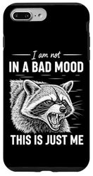 Raccoon Not In A Bad Mood Sarcastic Animal Attitude Case for iPhone 7 Plus/8 Plus