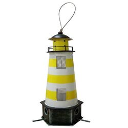 Habau 1786 Mangeoire à silo en Forme de Phare (Jaune)