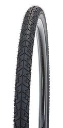 PROPHETE Däck/cykeldäck 28 x 1,75 (47–622) – stadscykel, robust, bekväm, perfekt för asfalt och kullersten stenar, svart