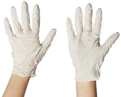 Quality FZ 2901860202 Gants en Latex avec Poudre D'exploration Aql 1-Taille Moyenne (Boîte de 100)