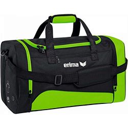 Erima uniseks-volwassene Club 1900 2.0 sporttas (7230703), green gecko/zwart, L