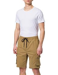 Urban Classics Adjustable Nylon Cargo Pants Pantaln Hombre, Negro, 4XL