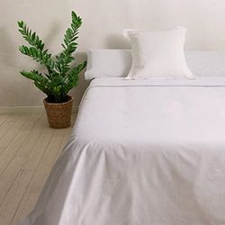 Sancarlos Kamut beddengoedset, 50% katoen, 50% polyester, grijs, 150 cm bed