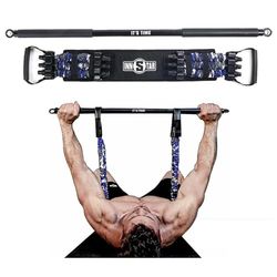 INNSTAR Banda regolabile per panca con barra, fasce di resistenza push-up aggiornate, attrezzatura portatile per allenamento toracico, espansore per braccia per allenamento a casa, palestra, fitness,