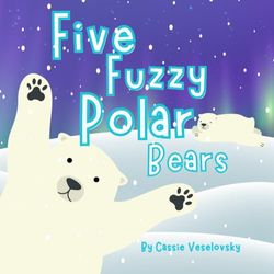 Five Fuzzy Polar Bears