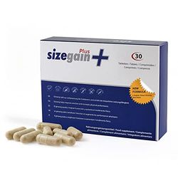 SizeGain Plus, Pastillas para alargar el pene, 30 comprimidos