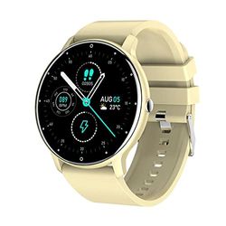 COOL Accessoires voor smartphones en tablets Shadow Elite Smartwatch, siliconen, crèmekleurig (gezondheid, sport, slaap, IP67, games)