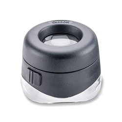Carson LED VersaLoupe - loupe de mise au point d’un grossissement de 10x avec fonction éclairage par LED (LH-50)