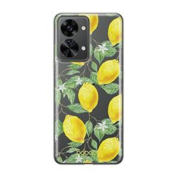 ERT GROUP mobiltelefonfodral för Oneplus NORD 2T 5G originalt och officiellt licensierat Babaco mönster Fruits 002 optimalt anpassad till formen på mobiltelefonen, gedeeltelijk transparant