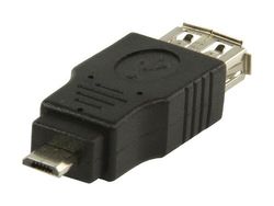 ADAPTATEUR USB A FEMELLE - USB MICRO B male,