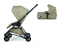 Concord Soul Baby Set sistema modular, carrinho de 2 peças, cadeira de passeio Soul e capa macia escoteiro, adequado desde o nascimento, bege