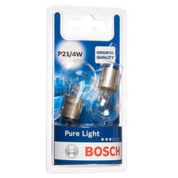 Bosch P21/4W Pure Light lampadine auto, 12 V 21/4 W BAZ15d, lampadine x2