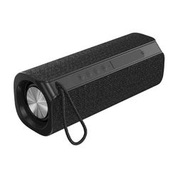 Levitantes Altavoz Bluetooth TG116 en elegante negro, ideal para disfrutar música sin cables. Compacto y potente, perfecto para llevar a cualquier lugar y disfrutar del sonido de alta calidad.