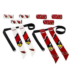 Franklin Sports NFL Arizona Cardinals Ensemble Drapeau de Football pour Jeunes Enfant Unisexe, Spécifique à l'équipe, Taille Unique