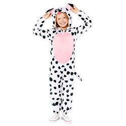 Amscan 9908788 Combinaison pour chien Taille standard Blanc/noir