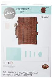 Sizzix ScoreBoards Plus Die Full Journal by Eileen Hull, 665589, Multicolour, One Size