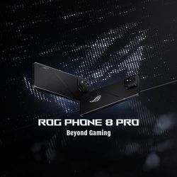 ASUS ROG Phone 8 Pro, EU Ufficiale, Nero (Phantom Black), 16GB RAM 512GB Storage, Snapdragon 8 Gen 3, 6,78" AMOLED 165Hz, Fotocamera 50MP con Gimbal