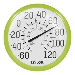 Taylor 6700 Big et Bold Cadran Thermomètre Vert